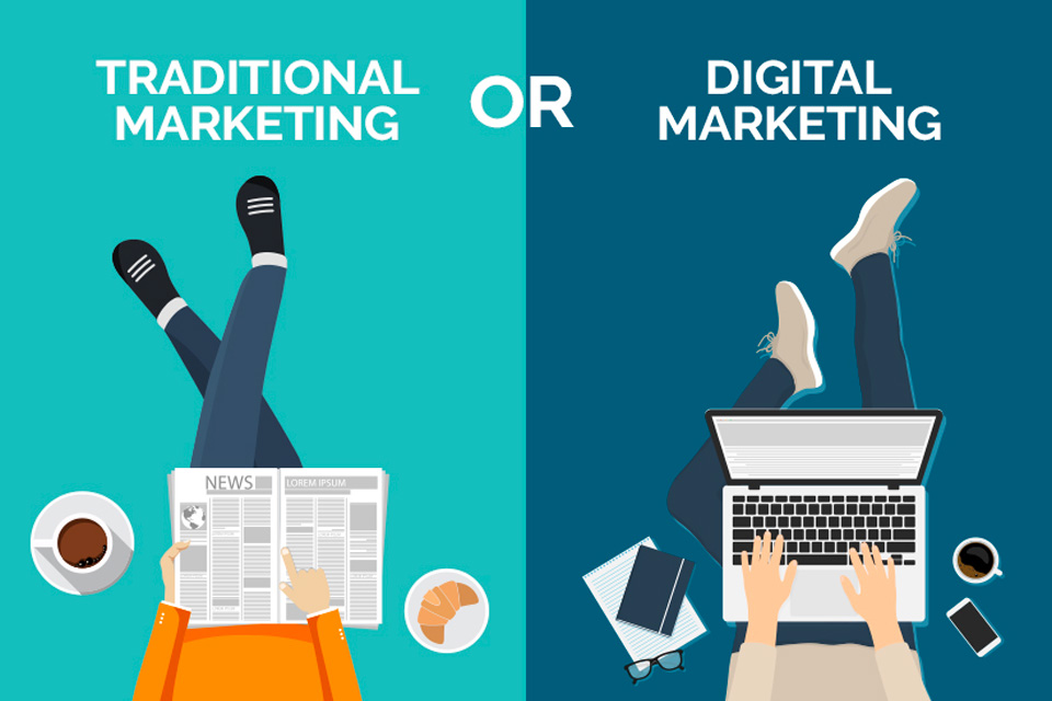 Digital Marketing or Traditional Marketing – Which Should You Be Using?